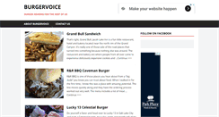 Desktop Screenshot of burgervoice.com